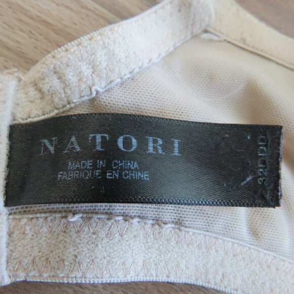 NATORI Cool Contour Full Fit Bra in Cafe Nude - Size 32DDD - Picture 12 of 12